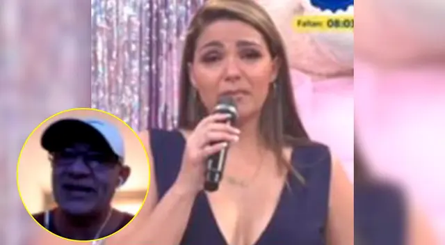 La salsera Vernis Hernández se comunicó con su padre desde Cuba, hecho  que la emocionó mucho.