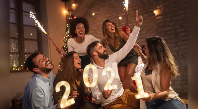 Las imágenes más creativas para enviar a tus amigos y familiares por Año Nuevo.