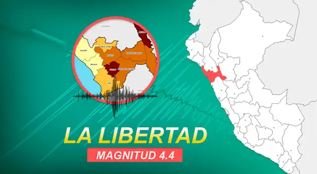 Sismo con epicentro en Trujillo se sintió a las 8:15 de la mañana de este viernes, según IGP.
