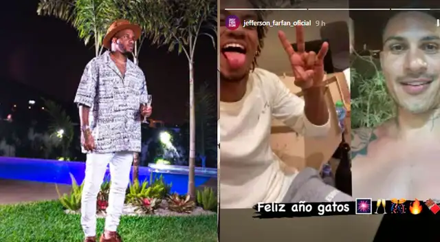 Jefferson Farfán en Instagram celebró Año Nuevo con Paolo Guerrero y André Carrillo, pero por videollamada. Mira el curioso encuentro aquí.