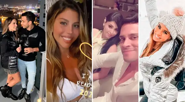 Así celebraron la llegada del Año Nuevo 2021 los artistas peruanos, chicos reality y cantantes.
