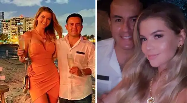 Brunella Horna y Richard Acuña iniciaron el 2021 juntos.