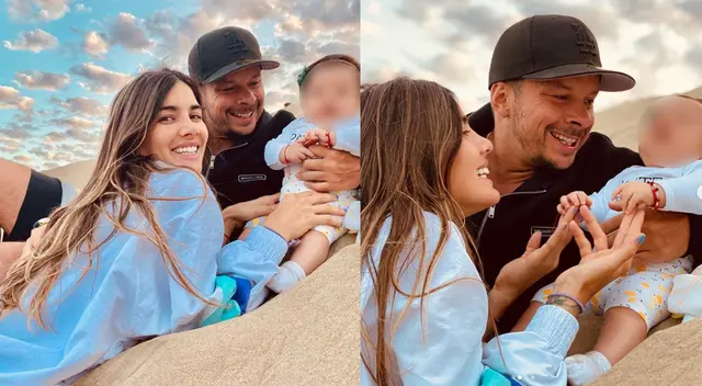 Mario Hart dedica romántico mensaje a Korina Rivadeneira y a Lara: “Vivo enamorado de mi bebé y mi esposa"