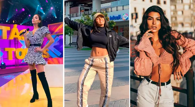 Natalie Vértiz no se lo esperaba, pero al hablar muy rápido sobre las modelos peruanas Vania Bludau e Ivana Iturbe, tuvo pequeño percance con los nombres.