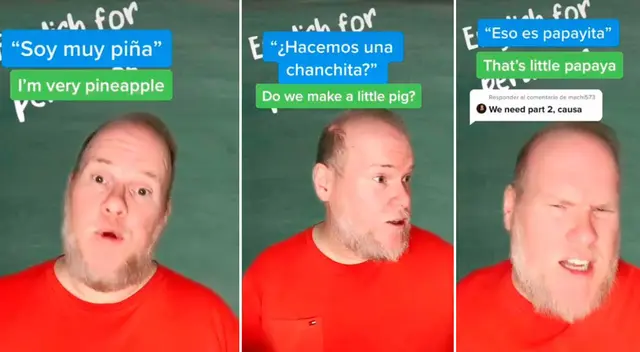 El clip cuenta con miles de reproducciones en TikTok. El clip cuenta con miles de reproducciones en TikTok.