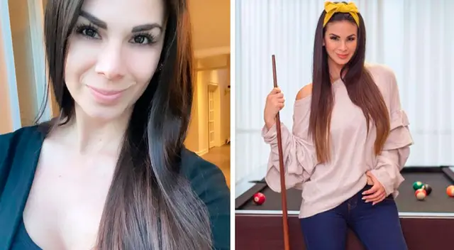 Sully Saenz feliz por regresar a Perú junto a su hijo.