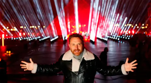 David Guetta ofreció concierto benéfico en Año Nuevo.