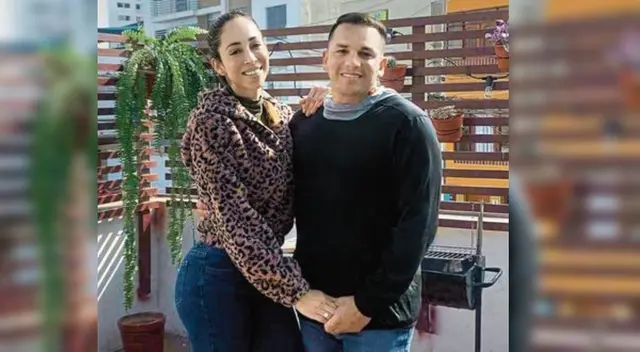 Olinda Castañeda celebró Año Nuevo con su esposo y padre de su hija. Olinda Castañeda celebró Año Nuevo con su esposo y padre de su hija.