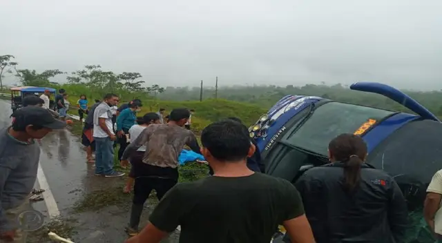 Un bus se despistó en la carretera Federico Basadre, en Ucayali. Un bus se despistó en la carretera Federico Basadre, en Ucayali.