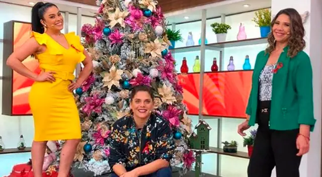 Maricarmen Marín dedica mensaje a Giovanna Valcárcel y Thaís Casalino.