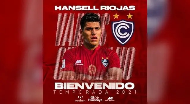 Hansel Riojas es el nuevo refuerzo del Cienciano.