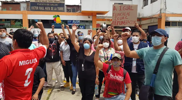 Trabajadores no han recibido ni el bono extraordinario que se asignó al sector salud.