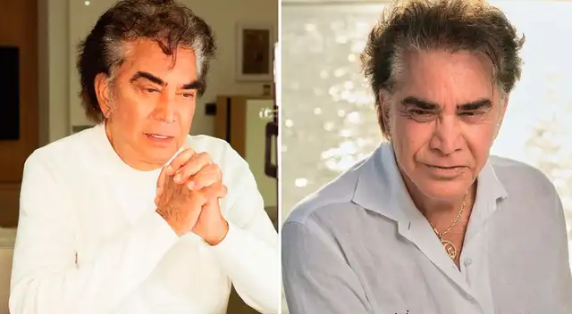 José Luis Rodríguez 'El Puma' feliz tras ser vacunado contra el COVID-19.