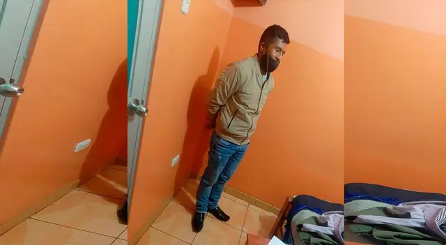 El detenido quiso sorprender  a  la PNP y dijo que era harina