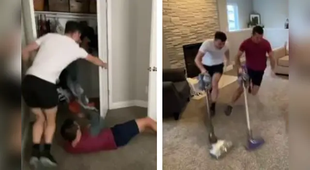 La escena causó la risa de varios usuarios en las redes sociales. La escena causó la risa de varios usuarios en las redes sociales.