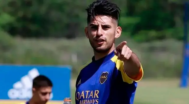 Carlos Zambrano es el 5 de Boca. Carlos Zambrano es el 5 de Boca.