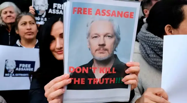Justicia del Reino Unido le niega libertad condicional a Julian Assange Justicia del Reino Unido le niega libertad condicional a Julian Assange