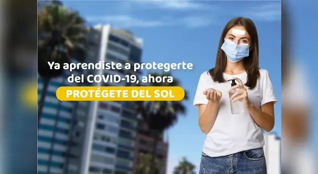 Peruanos que aprendieron a protegerse del COVID-19, ahora deben protegerse de los peligros de los rayos UV.