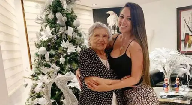 Melissa Klug compartió una fotografía junto a su abuelita en Instagram. Melissa Klug compartió una fotografía junto a su abuelita en Instagram.
