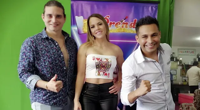 Feliz con Otoniel y Antonella