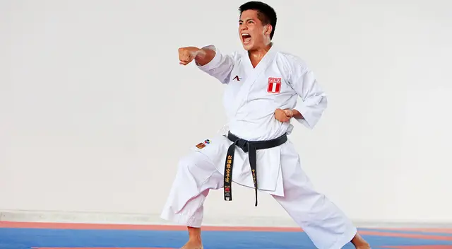 Mariano Wong, un karateka que busca clasificar a Tokio 2020