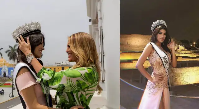 Jessica Newton anuncia que Anyella Grados fue expulsada del Miss Perú. Jessica Newton anuncia que Anyella Grados fue expulsada del Miss Perú.