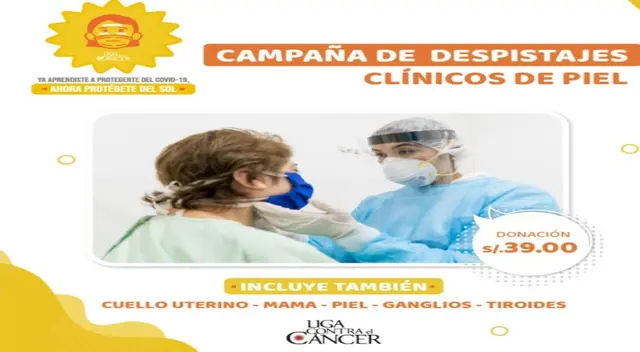 Esta campaña permitirá que personas en zonas vulnerables por radiación UV sean evaluadas.
