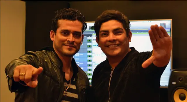 Christian Domínguez expresa su cariño por Erick Elera.