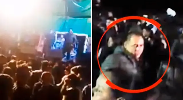 El alcalde fue captado sin mascarilla y sin respetar el distanciamiento social. El alcalde fue captado sin mascarilla y sin respetar el distanciamiento social.