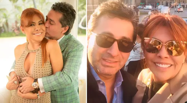 Magaly Medina expresa su amor hacía su esposo Alfredo Zambrano. Magaly Medina expresa su amor hacía su esposo Alfredo Zambrano.