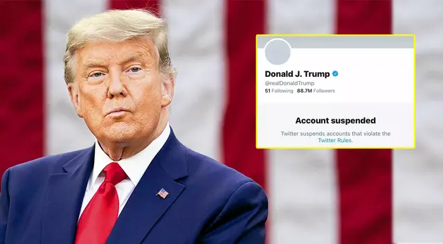 Twitter suspende indefinidamente la cuenta de Donald Trump. Twitter suspende indefinidamente la cuenta de Donald Trump.