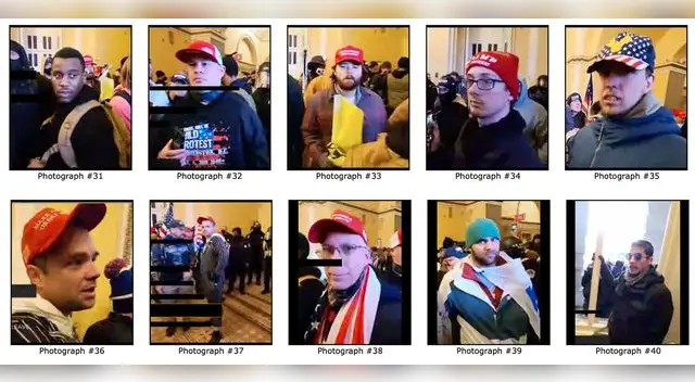 FBI ofrece 50 mil dolares a quien ayude para identificar y arrestar a los 40 sospechosos. FBI ofrece 50 mil dolares a quien ayude para identificar y arrestar a los 40 sospechosos.