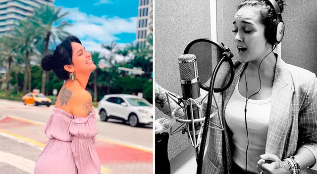 Daniela Darcourt pide a Dios que la música nunca le falte en su vida.