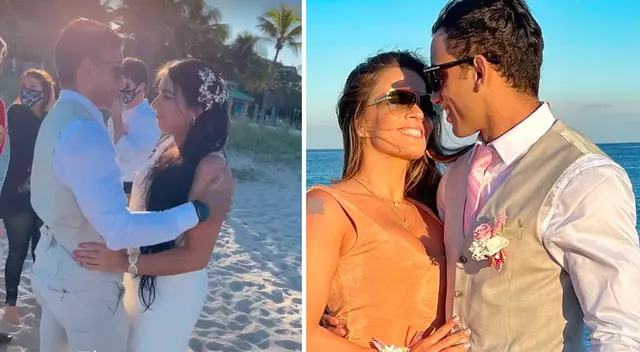 Alejandra Baigorria acompañó a Said Palao a la boda de su mamá.