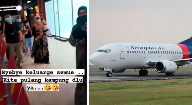 El avión en el que viajaba la mujer, presuntamente con sus dos hijos menores y sus padres, se estrelló este sábado minutos después de despegar rumbo a Pontianak, en la provincia de Borneo Occidental.