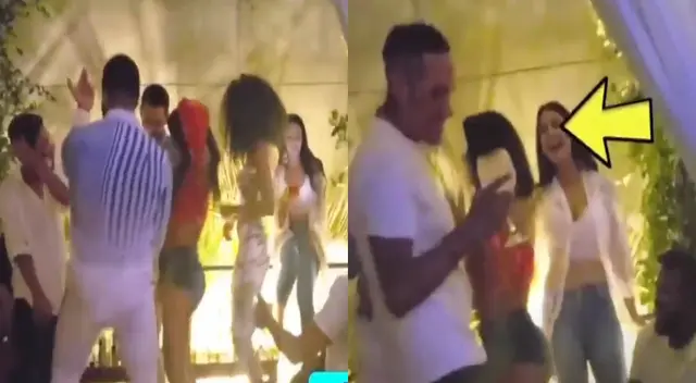 Karen Dejo, Choca Mandros, Peter Fajardo en fiesta en plena pandemia.