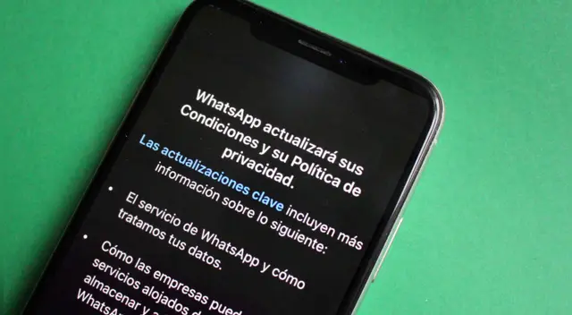 WhatsApp otorgará a Facebook los metadatos de los usuarios para nuevas ofertas publicitarias.