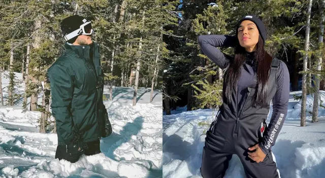 Mario Irivarren aprendía a esquiar con Vania Bludau en Colorado, EE.UU., cuando quedó enterrado, y ella empezó a grabarlo entre risas.