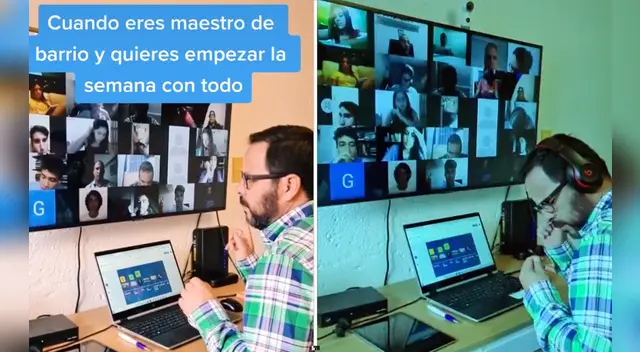 El clip cuenta con millones de reproducciones en TikTok. El clip cuenta con millones de reproducciones en TikTok.