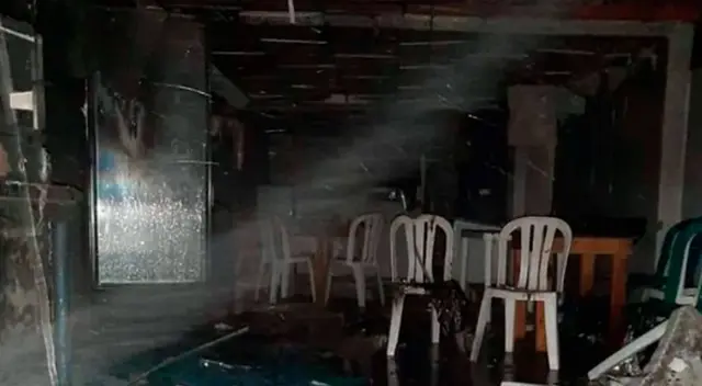 Hombre incendia una licorería porque el dueño no quiso venderle más cerveza