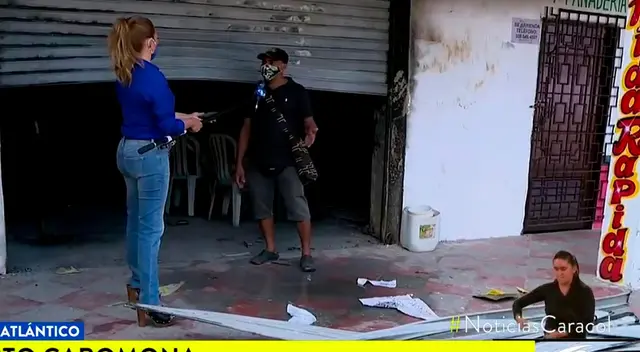 Hombre incendia una licorería porque el dueño no quiso venderle más cerveza