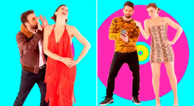 Rodrigo González sorprendido tras caída de la señal de su show.