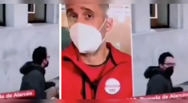 La cómica escena causó la risa de miles de internautas en las redes sociales.