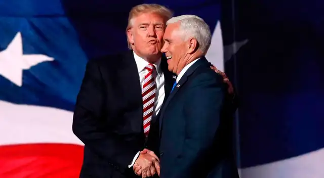 Mike Pence rechazó destituir a Donald Trump. Mike Pence rechazó destituir a Donald Trump.