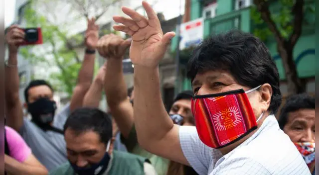 Evo Morales ha iniciado tratamiento médico tras dar positivo a la COVID-19.
