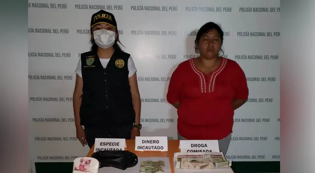 Edith Mary Sáenz Cuenca fue detenida cuando intentaba comercializar PBC. Edith Mary Sáenz Cuenca fue detenida cuando intentaba comercializar PBC.