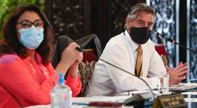 Presidente Francisco Sagasti anuncia nuevas medidas y acciones frente a la pandemia del coronavirus. Presidente Francisco Sagasti anuncia nuevas medidas y acciones frente a la pandemia del coronavirus.