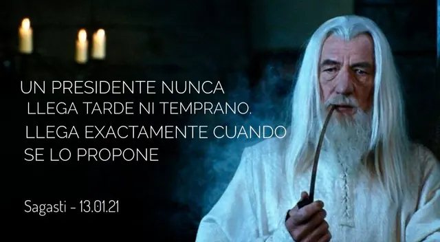 Mensaje a la Nación estaba pactada para las 13, pero se dio pasando las 14 horas.