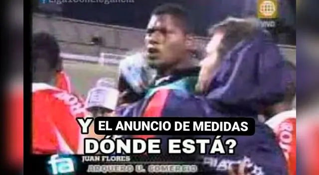 Hinchas recordaron a Chiquito Flores tras las nuevas medidas.