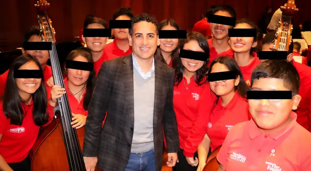 El programa de educación musical a niños y jóvenes celebró al tenor Juan Diego Flórez en el día de su cumpleaños número 48.